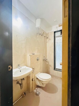 Attached Bathroom in 3 BHK Apartment at Sheth Vasant Athena, Laxmi Nagar – for Rent