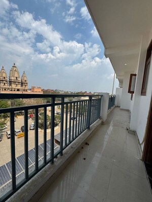 Balcony in 1 BHK Apartment at Palm Residency Chhatarpur, Chattarpur – for Rent