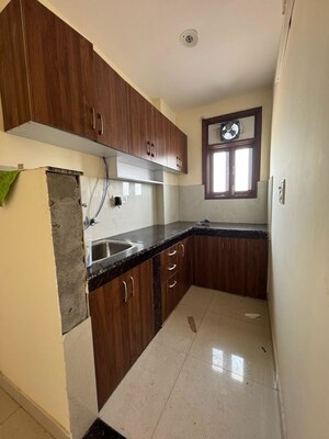 Kitchen in 1 BHK Apartment at Palm Residency Chhatarpur, Chattarpur – for Rent