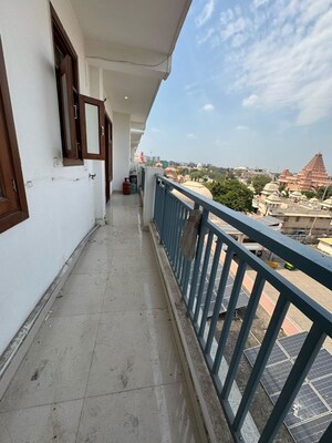 Balcony in 1 BHK Apartment at Palm Residency Chhatarpur, Chattarpur – for Rent