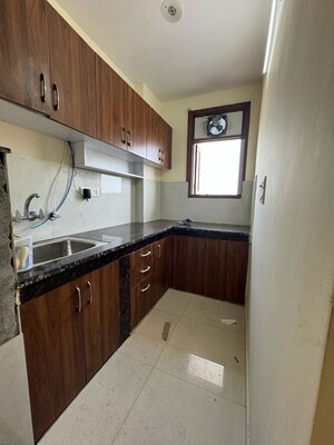 Kitchen in 1 BHK Apartment at Palm Residency Chhatarpur, Chattarpur – for Rent