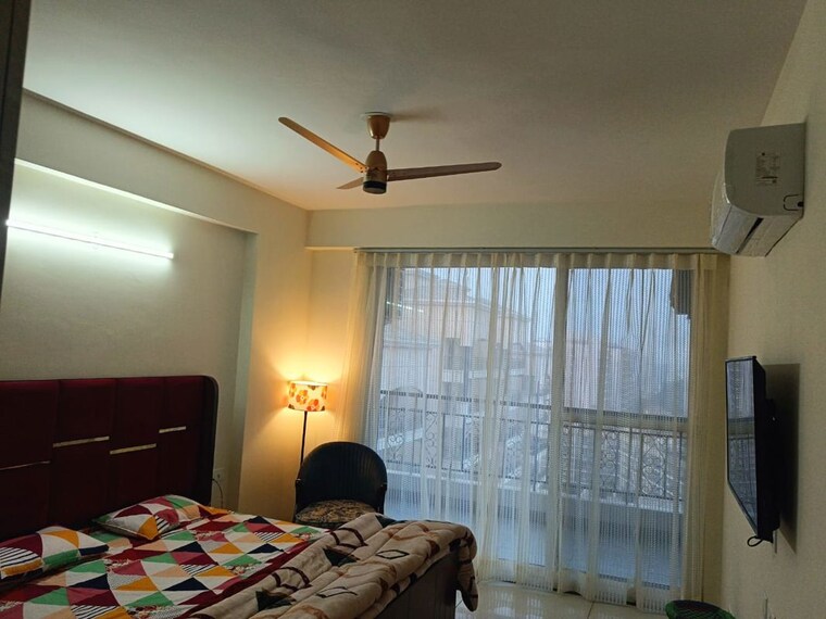 Bedroom, allwin-el-spazia 3 Bedroom 1700 Sq.Ft. Apartment In Sanauli Zirakpur 10142240