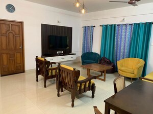 Living Room in 3 BHK Apartment at Porvorim – for Rent