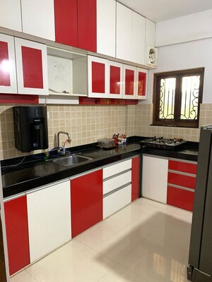 Kitchen in 3 BHK Apartment at Porvorim – for Rent