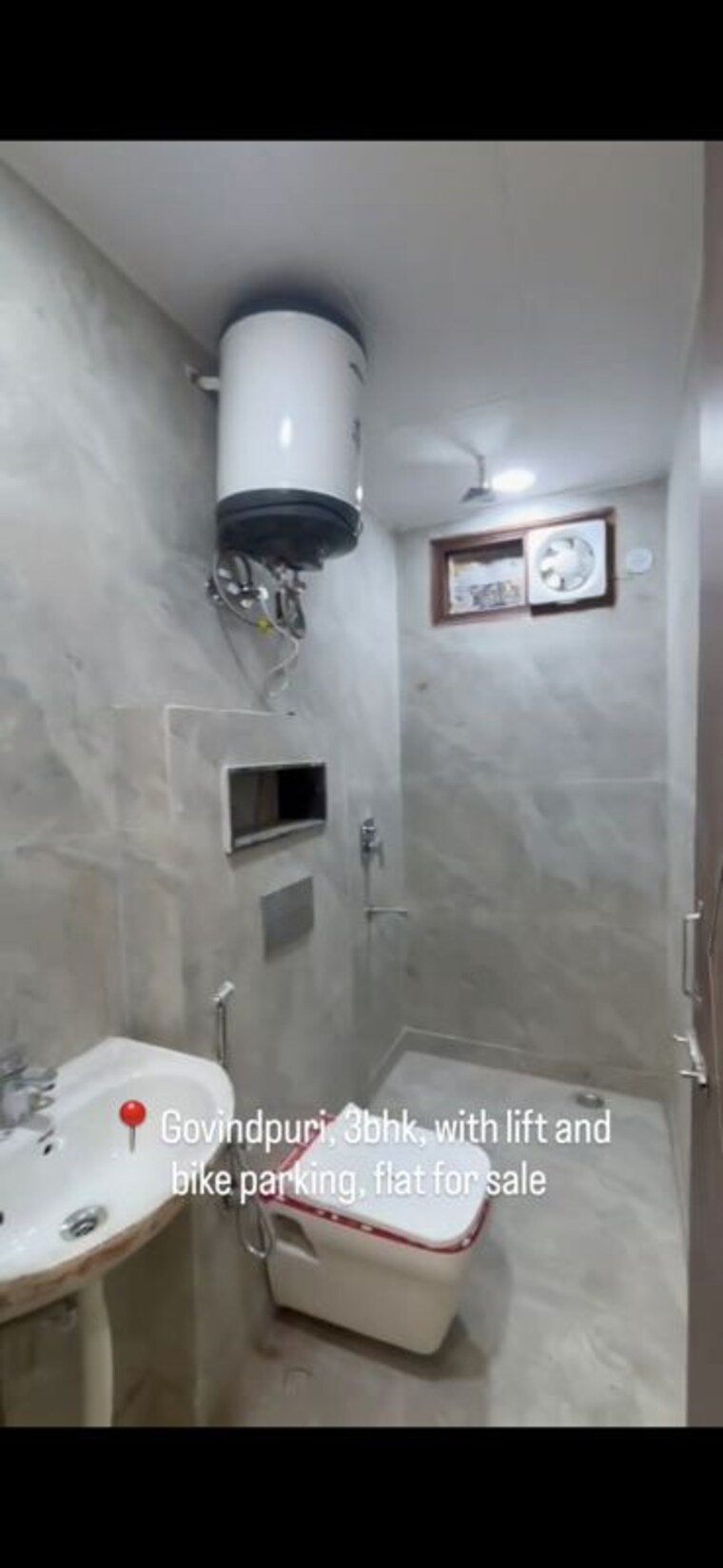 Bathroom, govindpuri 3 Bedroom 100 Sq.Yd. Builder Floor In Govindpuri Delhi 10142344