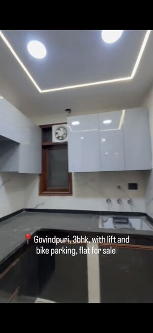 Kitchen in 3 BHK Builder Floor at Govindpuri – for Sale
