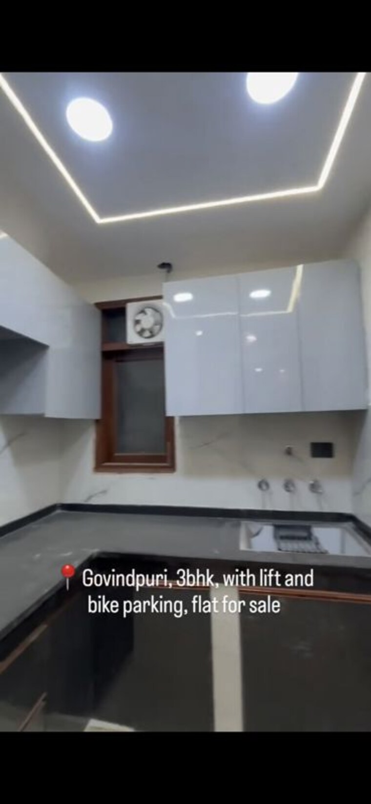 Kitchen, govindpuri 3 Bedroom 100 Sq.Yd. Builder Floor In Govindpuri Delhi 10142344