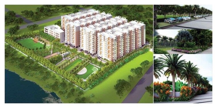 Exterior View, narsingi 3 Bedroom 1908 Sq.Ft. Apartment In Narsingi Hyderabad 10142345