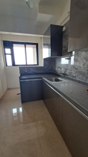 Kitchen in 2.5 BHK Apartment at Adani Ten BKC, Bandra East – for Rent