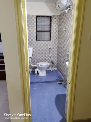 Bathroom in 3 BHK Apartment at Pooja Park, Kharadi – for Rent