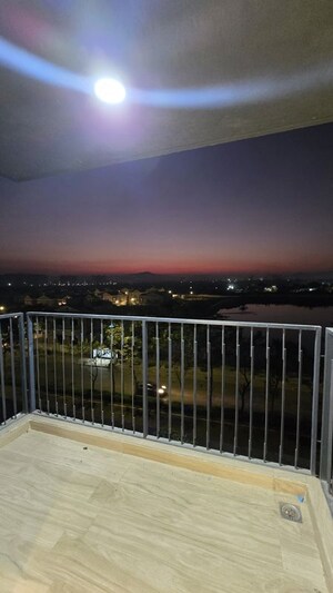 Balcony in 3 BHK Apartment at Lodha Lakeshore Greens, Dombivli East – for Rent