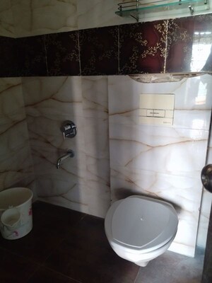 Bathroom in 3 BHK Apartment at Millennium Avanish Phase I, Sector 10a Airoli – for Rent