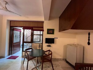 Master Bedroom in 1 BHK Builder Floor at Nizamuddin East – for Rent