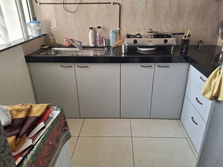 Kitchen, lnt-veridian 2 Bedroom 550 Sq.Ft. Apartment In Powai Mumbai 10142715