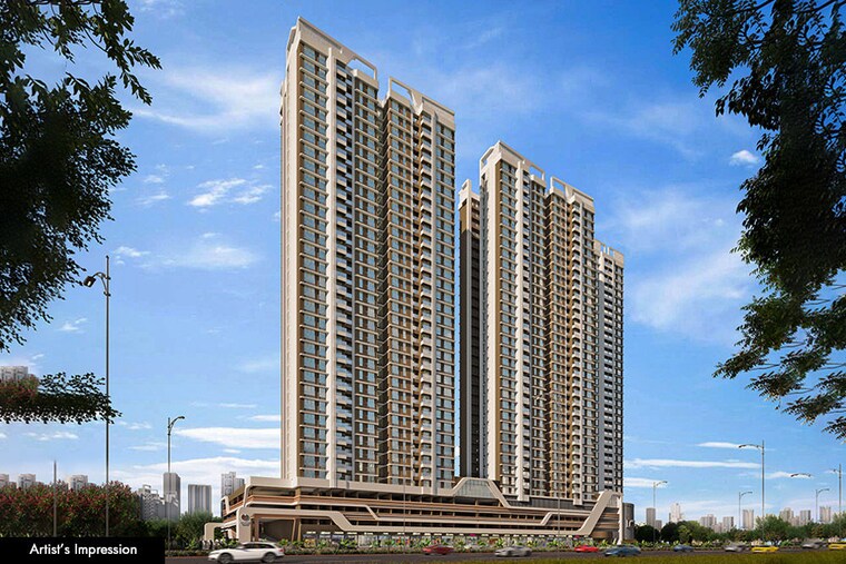 Exterior View, dosti-west-county 2 Bedroom 552 Sq.Ft. Apartment In Balkum Pada Thane 10142711