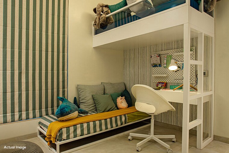 Bedroom, dosti-west-county 2 Bedroom 552 Sq.Ft. Apartment In Balkum Pada Thane 10142711