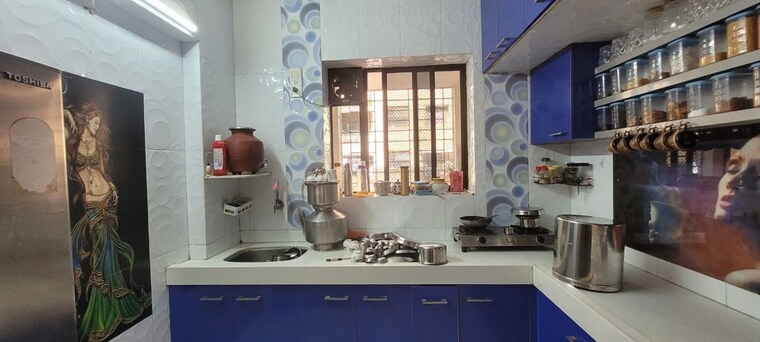 Kitchen, punyodaya-park 1 Bedroom 610 Sq.Ft. Apartment In Kalyan West Thane 10142788