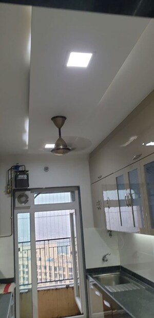 Kitchen in 3 BHK Apartment at Rustomjee Azziano Wing I, Thane West – for Sale