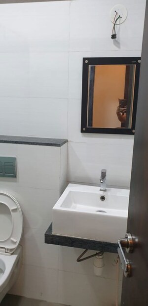 Bathroom in 3 BHK Apartment at Rustomjee Azziano Wing I, Thane West – for Sale