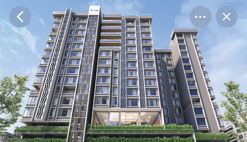3 BHK 1286 Sq.Ft. Apartment in S Raheja New Light