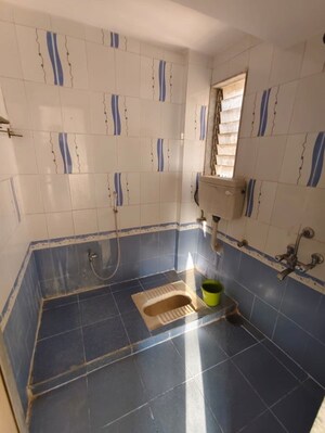 Bathroom in 1 BHK Apartment at Shree Prastha CHS, Owale – for Rent