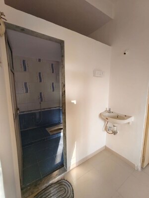 Bathroom in 1 BHK Apartment at Shree Prastha CHS, Owale – for Rent