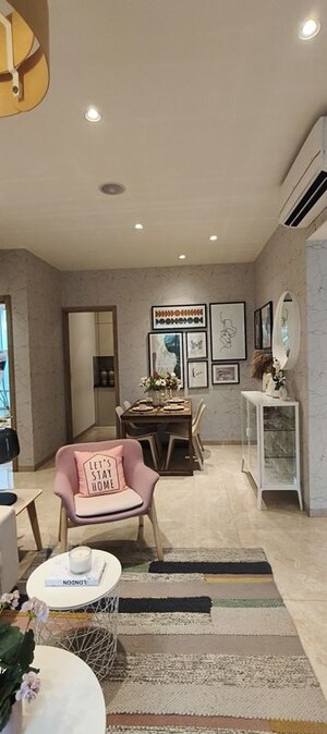 Living Room in 1 BHK Apartment at Kalyan West – for Sale