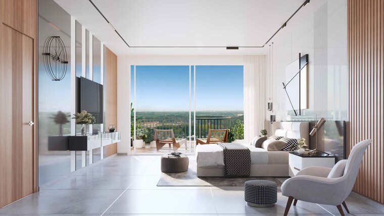 Bedroom, candeur-crescent 3 Bedroom 1878 Sq.Ft. Apartment In Serilingampally Hyderabad 7567765