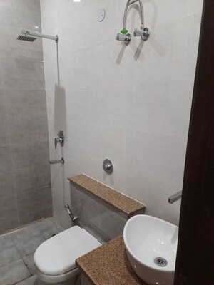 Bathroom in 2 BHK Builder Floor at Sector 15 – for Rent
