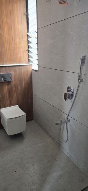 Bathroom in 4 BHK Apartment at Arya Heights Pimple, Pimple Gurav – for Rent
