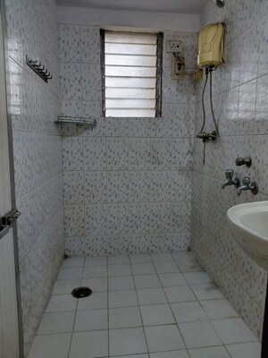 Bathroom in 1 BHK Apartment at Vijay Park, Kasarvadavali – for Rent