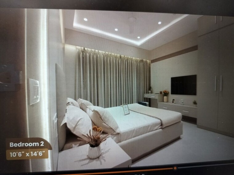 Bedroom, venkatesh-skylife 3 Bedroom 1220 Sq.Ft. Apartment In Vadgaon Budruk Pune 10143488