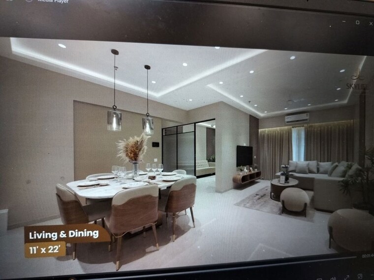 Living Room, venkatesh-skylife 3 Bedroom 1220 Sq.Ft. Apartment In Vadgaon Budruk Pune 10143488
