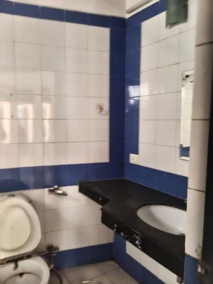 Bathroom in 3 BHK Apartment at Gomti Nagar – for Rent