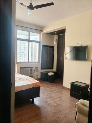 Kitchen in 3 BHK Apartment at Omaxe Heights Gomti Nagar, Gomti Nagar – for Rent