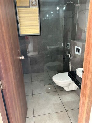 Bathroom in 3.5 BHK Apartment at Ganga Platino, Kharadi – for Rent