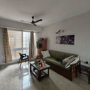 Living Room in 3 BHK Apartment at Park Panorama, Beltola – for Rent