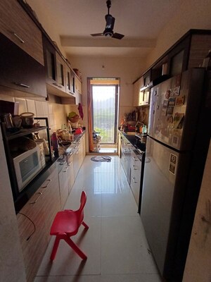 Kitchen in 2 BHK Apartment at Raunak Laxmi Narayan Residency, Pokhran Road No Two – for Rent