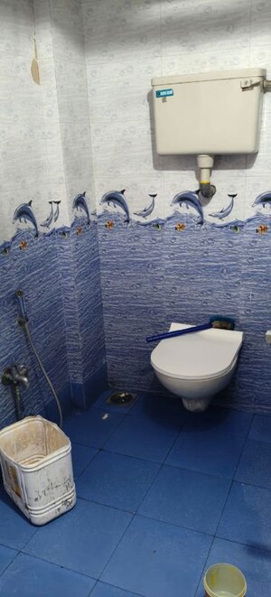 Bathroom in 2 BHK Apartment at Air India Colony, Nerul – for Rent