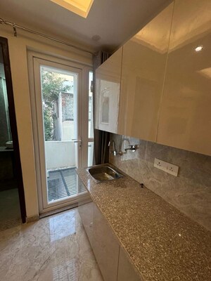 Kitchen in 1 BHK Builder Floor at Kohli One Malibu Town, Sector 47 – for Rent