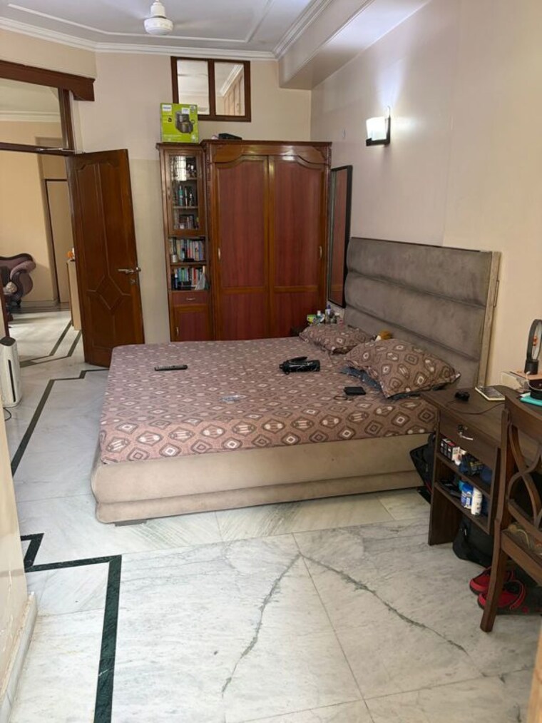 Bedroom, greater kailash i 3 Bedroom 1800 Sq.Ft. Builder Floor In Greater Kailash I Delhi 10143685