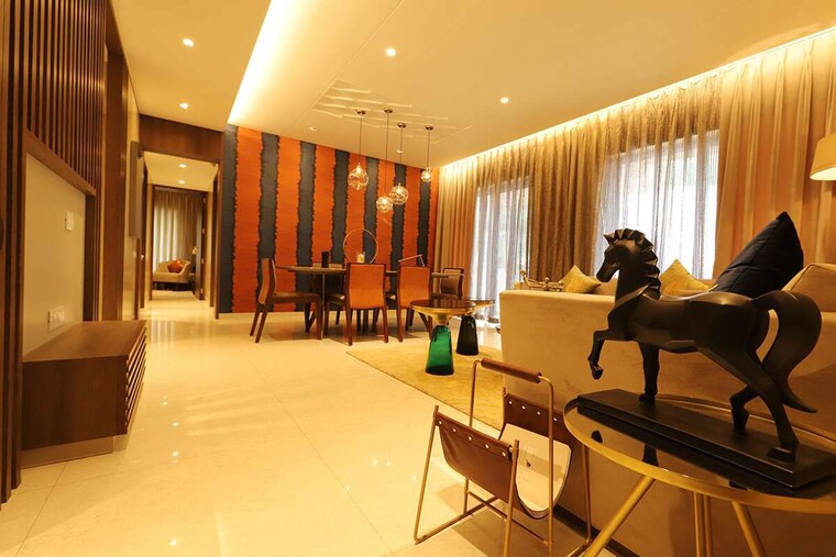 Living Room, royal-velstand-phase-2 3 Bedroom 1380 Sq.Ft. Apartment In Kharadi Pune 10143706
