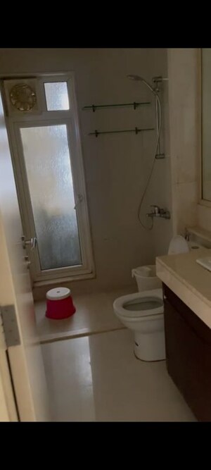 Bathroom in 2.5 BHK Apartment at Hiranandani Paloma, Ghodbunder Road – for Rent