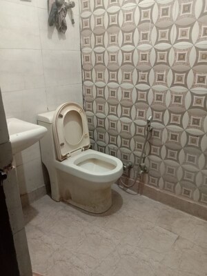 Bathroom in 1 BHK Builder Floor at Vidhayak Colony, Nyay Khand I – for Rent