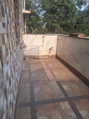 Balcony in 3 BHK Apartment at Vasant Kunj – for Rent