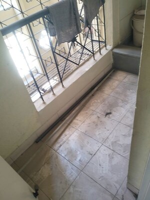 Balcony in 3 BHK Apartment at Corner Stone Apartments Lulla Nagar, Lulla Nagar – for Rent