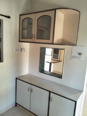 Kitchen in 3 BHK Apartment at Corner Stone Apartments Lulla Nagar, Lulla Nagar – for Rent