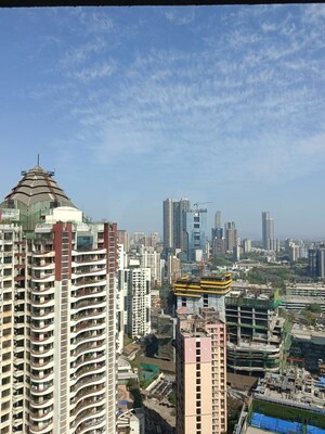2 BHK Apartment – Exterior View View at Chandak Cornerstone, Worli - for Rent