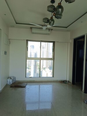 Living Room in 2 BHK Apartment at Chandak Cornerstone, Worli – for Rent