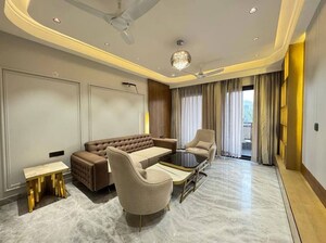 Living Room in 4 BHK Builder Floor at Sushant Lok 2, Sector 57 – for Sale
